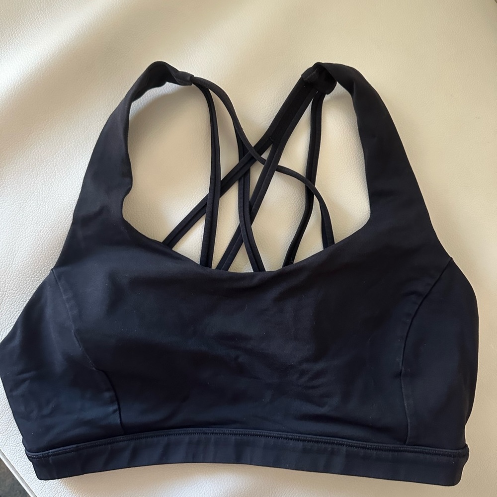 Lululemon Free to be Serene bra size 8- Black